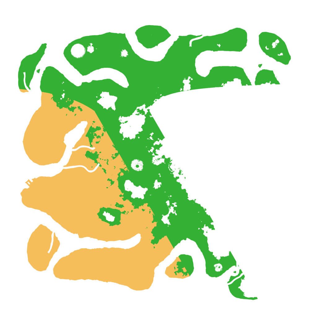 Biome Rust Map: Procedural Map, Size: 4000, Seed: 542312