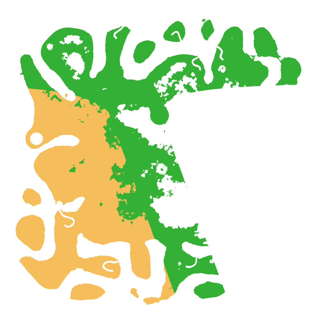 Biome Rust Map: Procedural Map, Size: 4500, Seed: 101866597