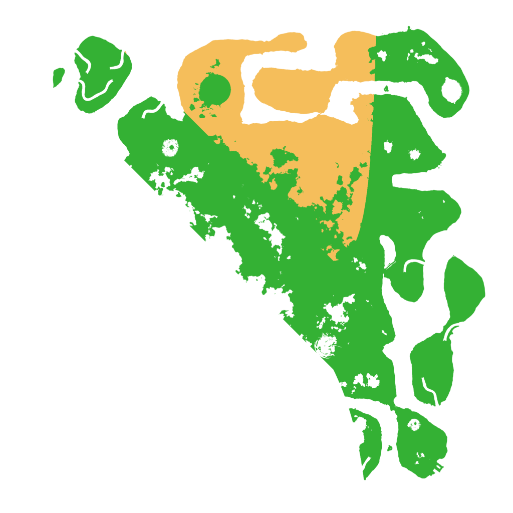 Biome Rust Map: Procedural Map, Size: 4500, Seed: 344969