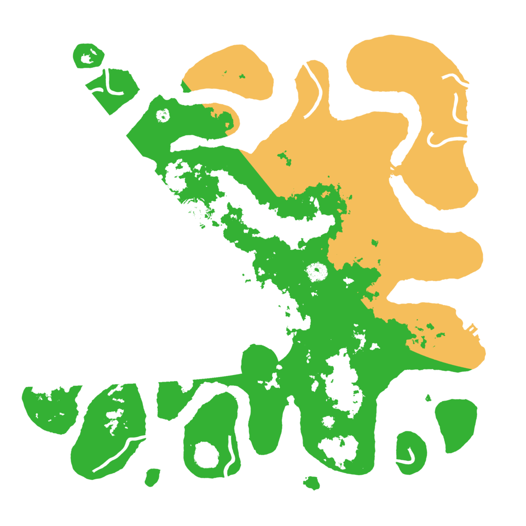 Biome Rust Map: Procedural Map, Size: 4000, Seed: 290634625