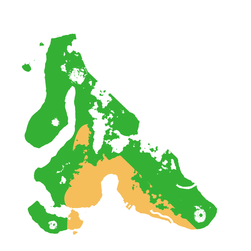 Biome Rust Map: Procedural Map, Size: 3000, Seed: 1901135794