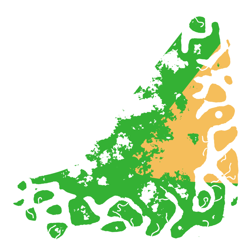 Biome Rust Map: Procedural Map, Size: 6000, Seed: 2767632