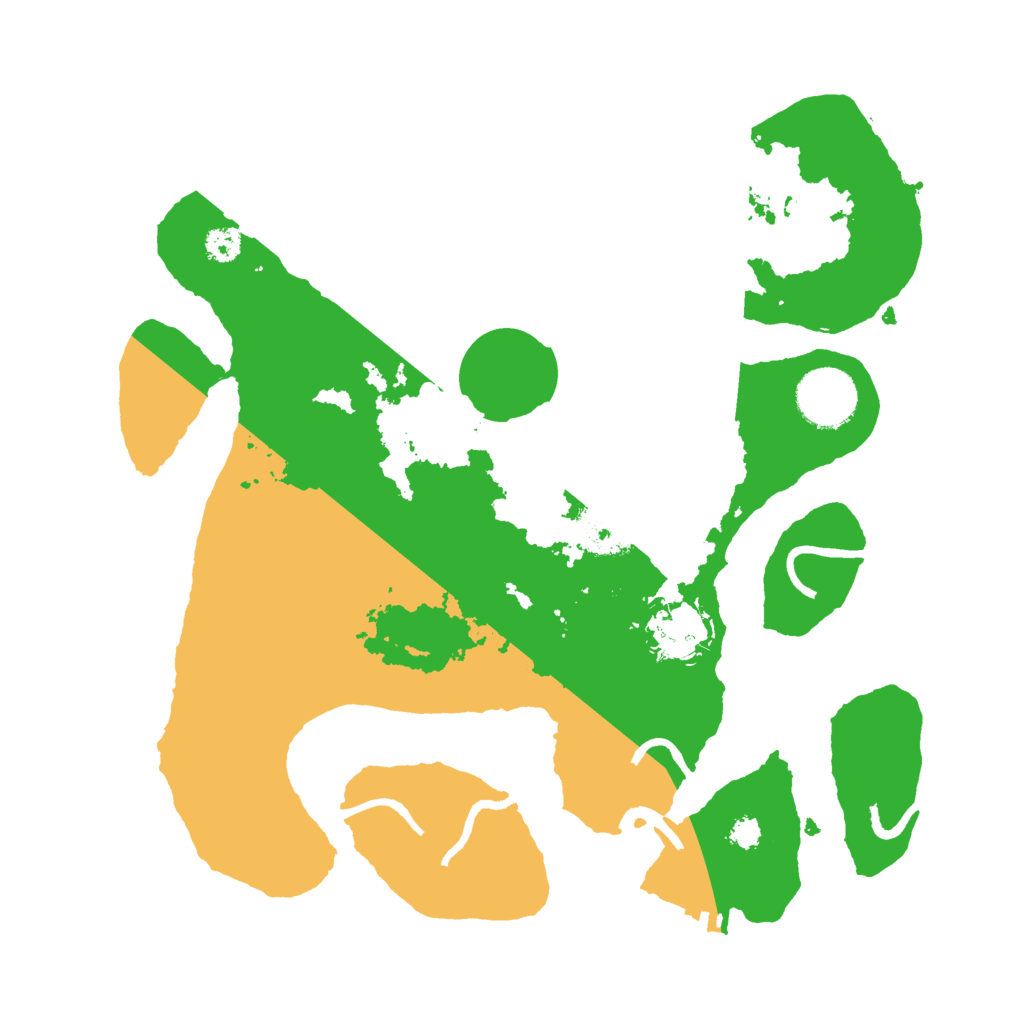 Biome Rust Map: Procedural Map, Size: 3000, Seed: 150660507