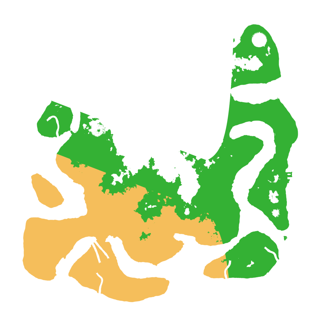 Biome Rust Map: Procedural Map, Size: 3800, Seed: 4839183