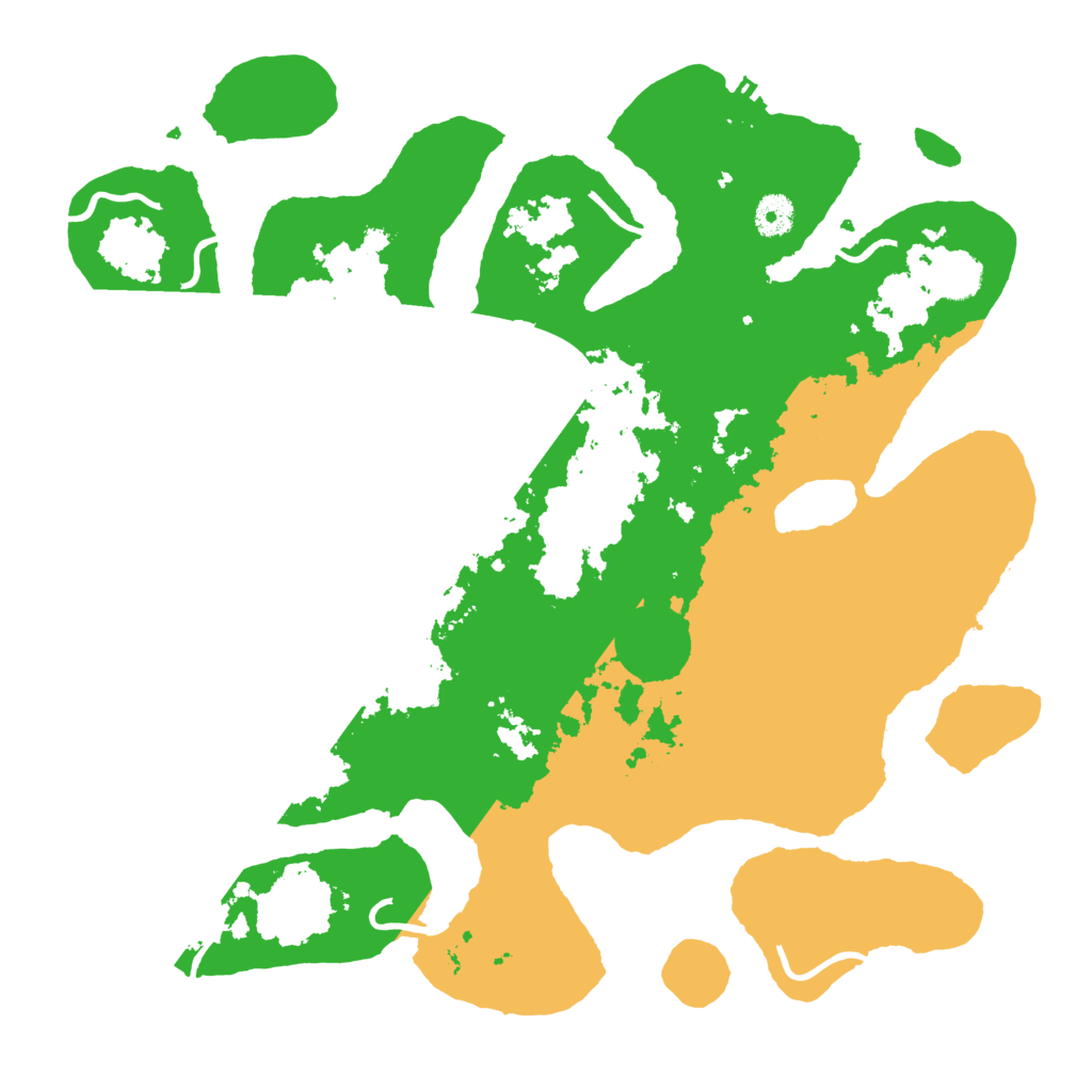 Biome Rust Map: Procedural Map, Size: 4000, Seed: 5344