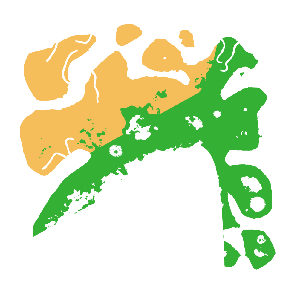 Biome Rust Map: Procedural Map, Size: 3700, Seed: 2148751