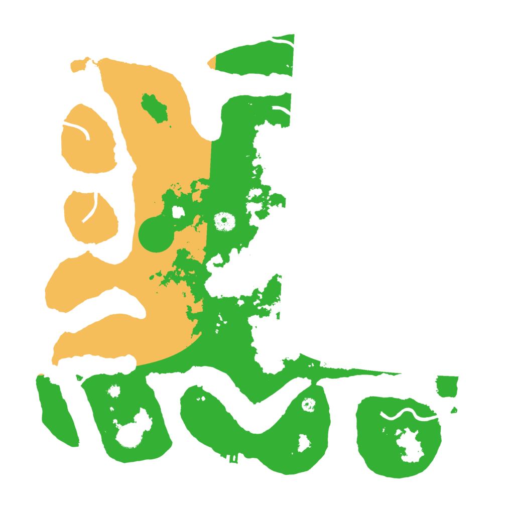 Biome Rust Map: Procedural Map, Size: 3800, Seed: 104576