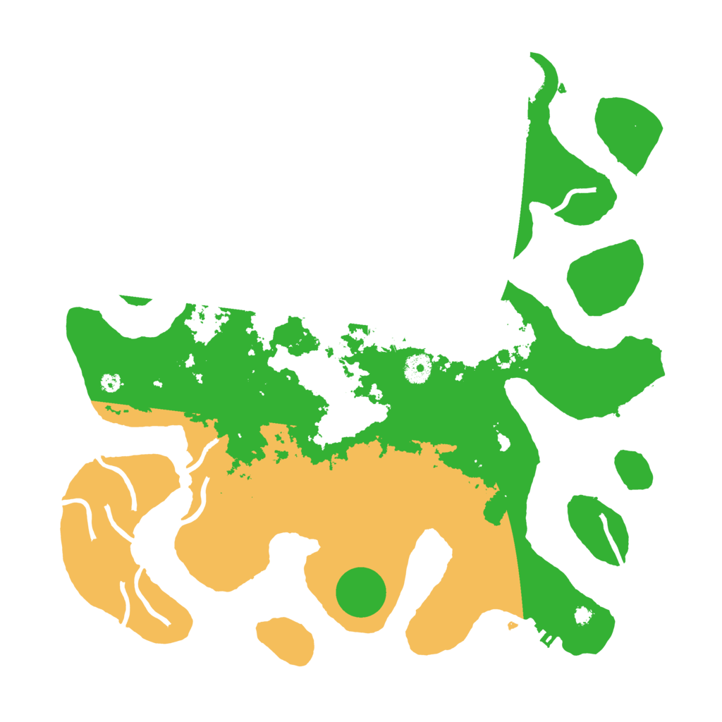 Biome Rust Map: Procedural Map, Size: 3800, Seed: 3132676