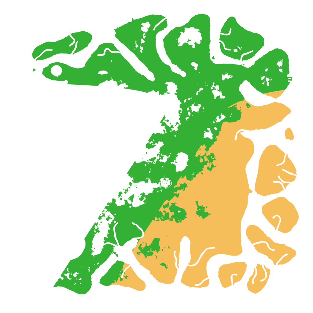 Biome Rust Map: Procedural Map, Size: 5000, Seed: 974306473