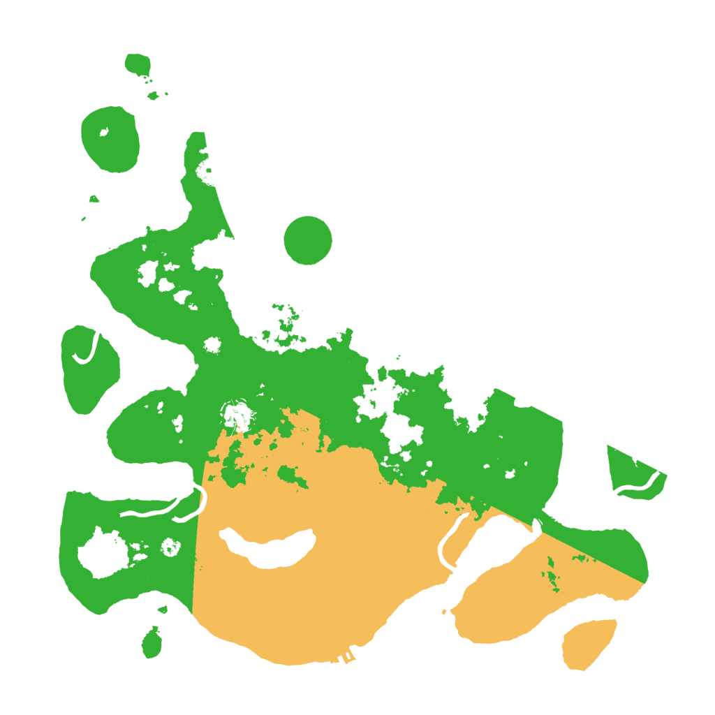 Biome Rust Map: Procedural Map, Size: 3950, Seed: 285647276