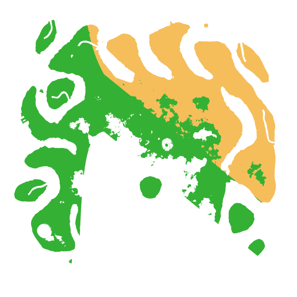 Biome Rust Map: Procedural Map, Size: 3800, Seed: 1076907