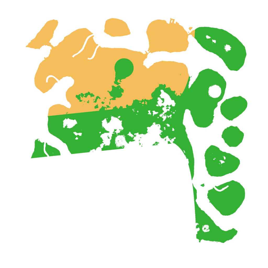 Biome Rust Map: Procedural Map, Size: 3700, Seed: 978150