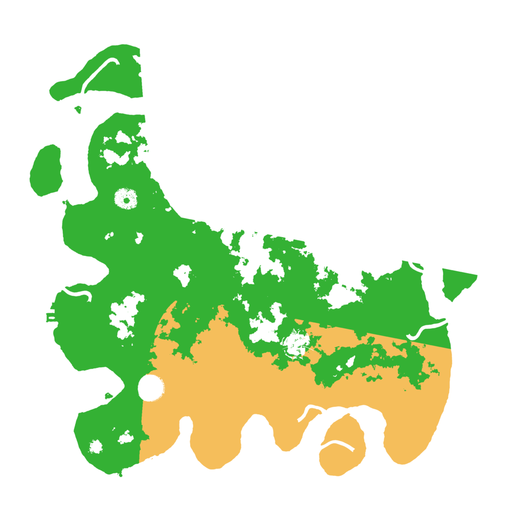 Biome Rust Map: Procedural Map, Size: 3500, Seed: 4423731