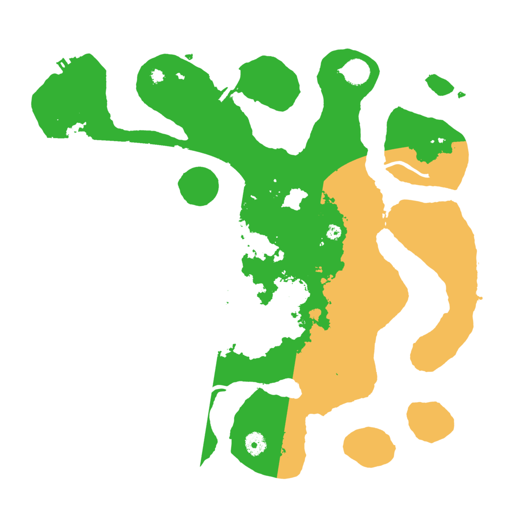 Biome Rust Map: Procedural Map, Size: 3550, Seed: 6248009