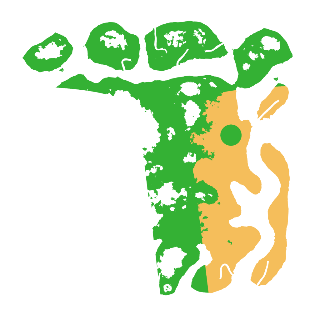 Biome Rust Map: Procedural Map, Size: 4000, Seed: 116639