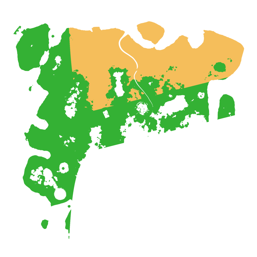 Biome Rust Map: Procedural Map, Size: 3800, Seed: 3898692