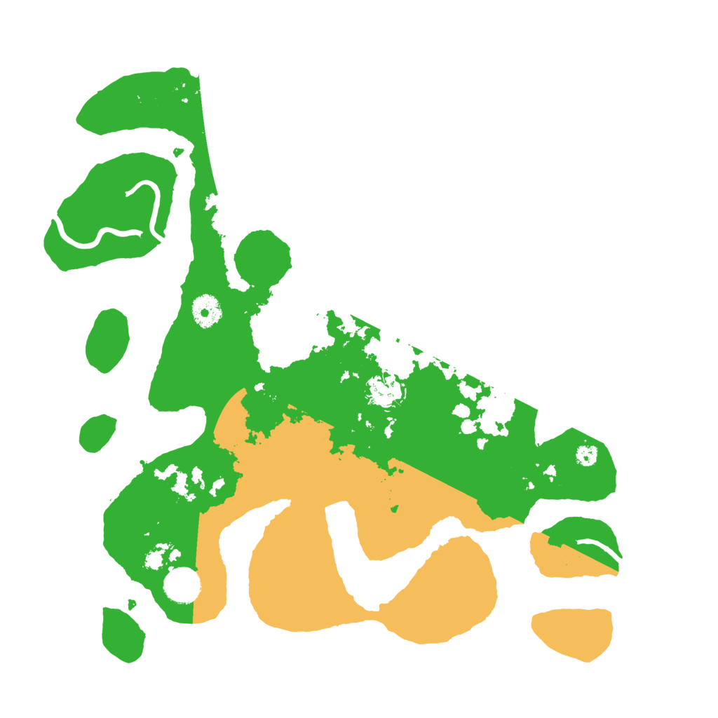 Biome Rust Map: Procedural Map, Size: 3500, Seed: 1629114