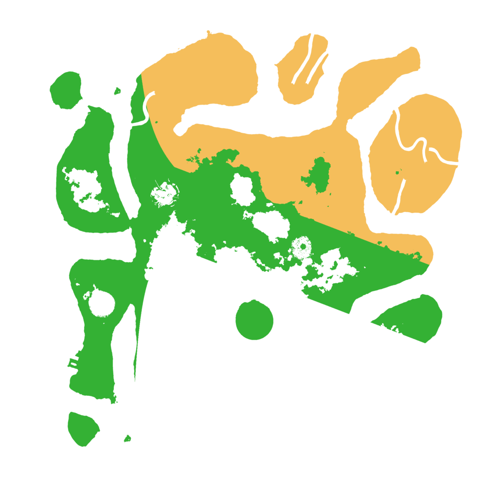 Biome Rust Map: Procedural Map, Size: 3500, Seed: 2678326