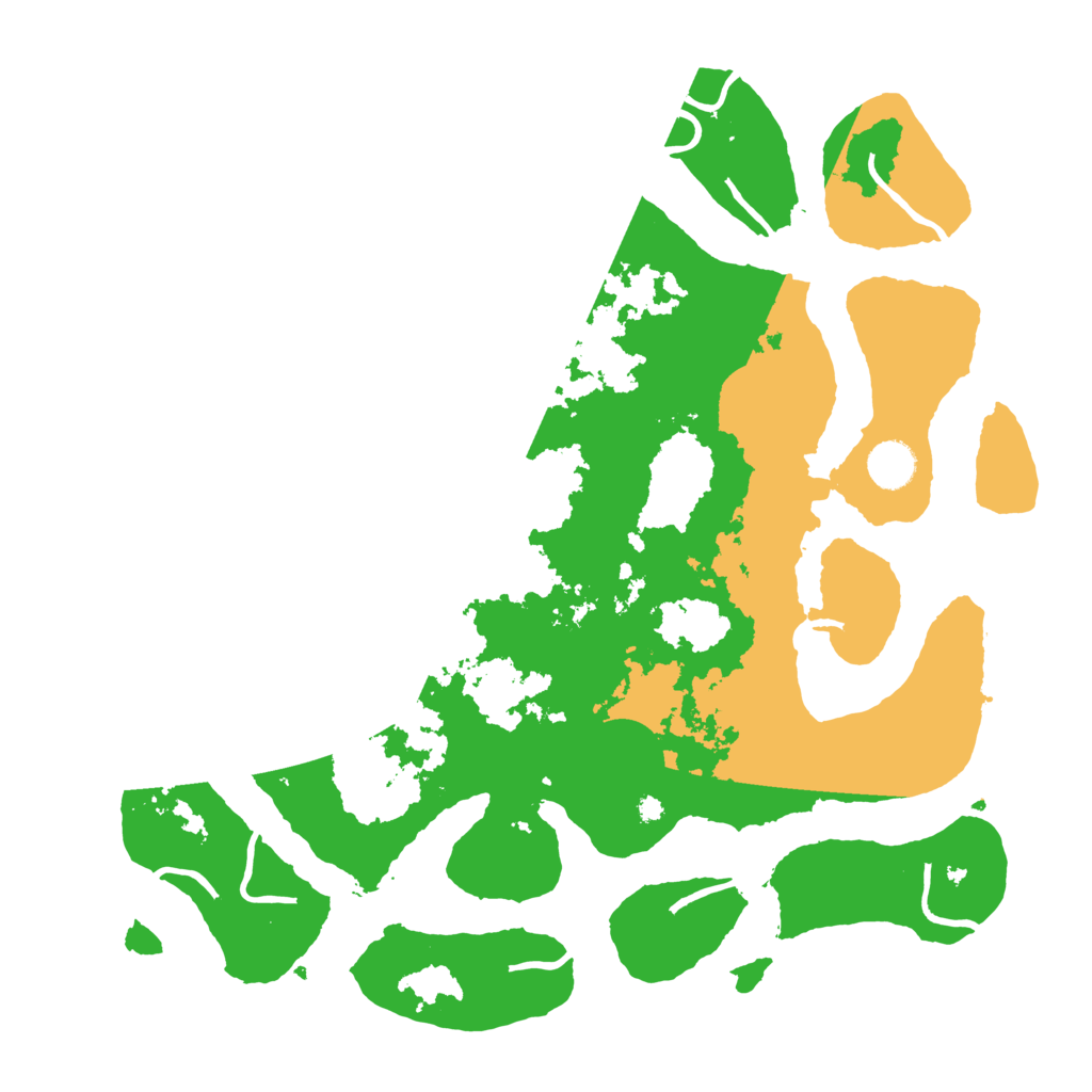 Biome Rust Map: Procedural Map, Size: 4000, Seed: 5017132