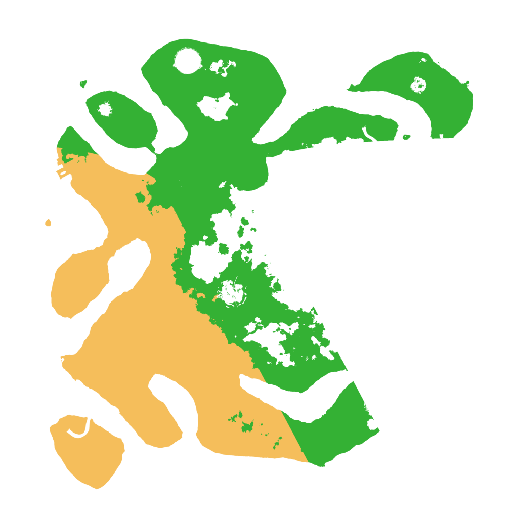 Biome Rust Map: Procedural Map, Size: 3500, Seed: 6430038