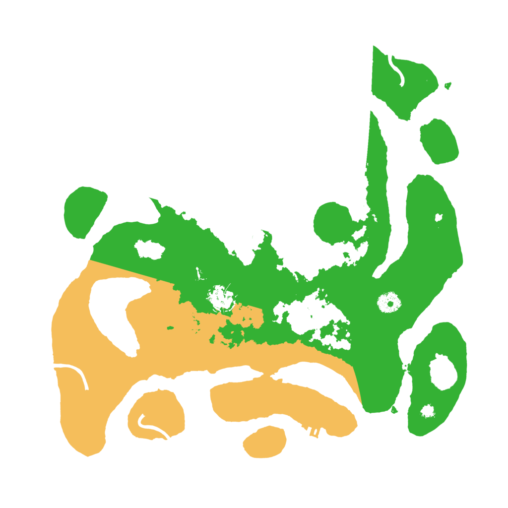 Biome Rust Map: Procedural Map, Size: 3500, Seed: 6368240