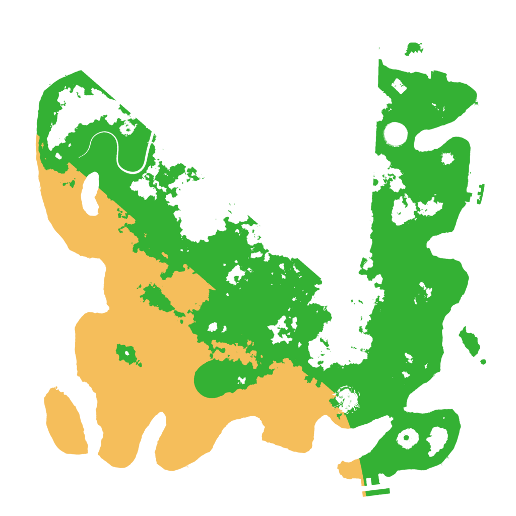 Biome Rust Map: Procedural Map, Size: 3800, Seed: 1693756