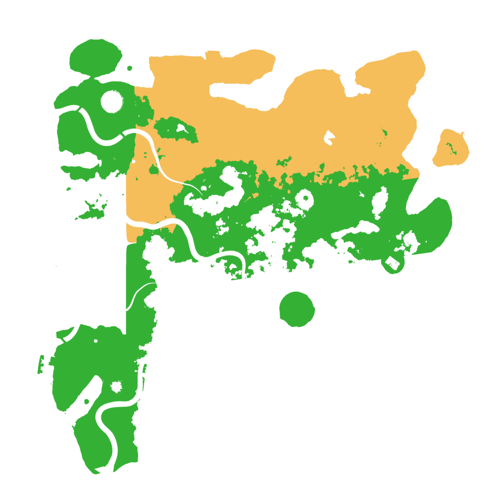 Biome Rust Map: Procedural Map, Size: 4000, Seed: 3023357