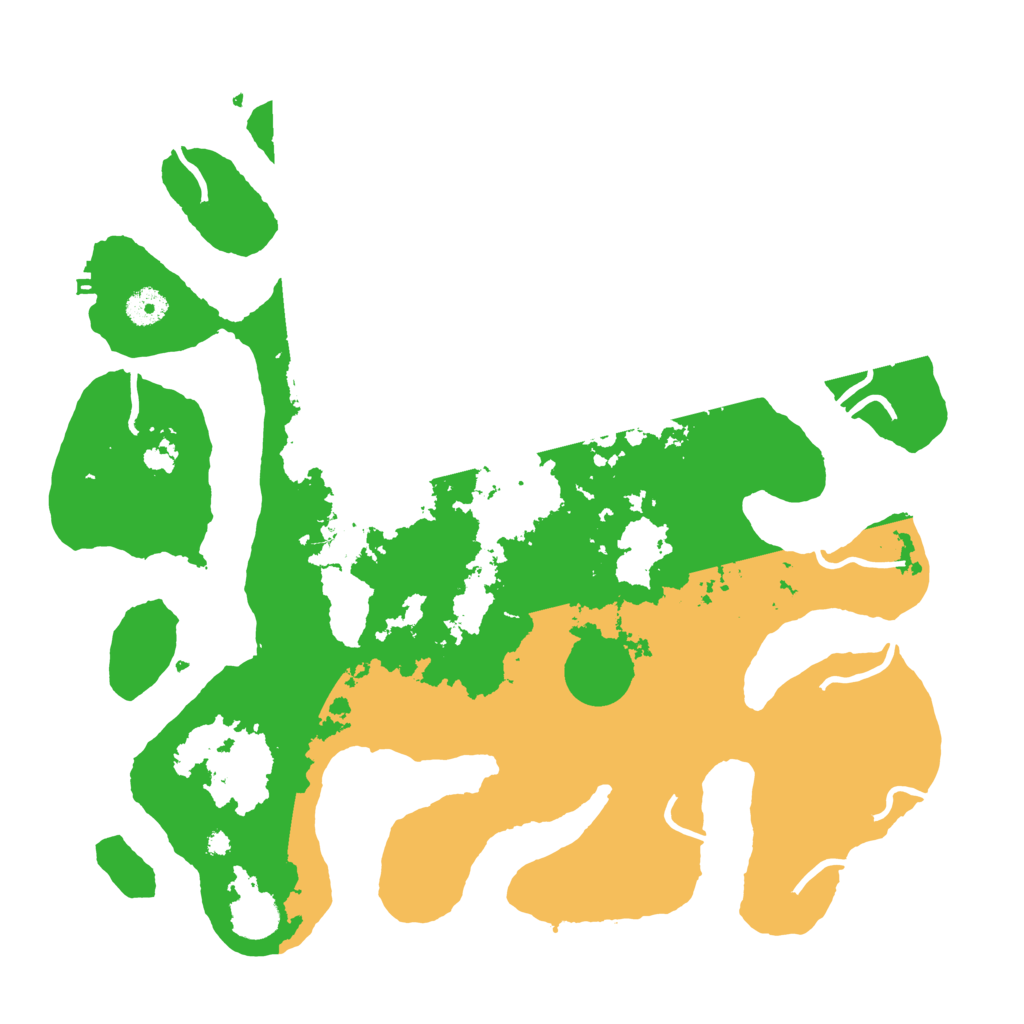 Biome Rust Map: Procedural Map, Size: 4001, Seed: 1