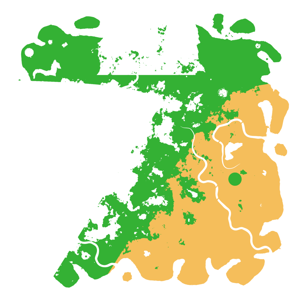 Biome Rust Map: Procedural Map, Size: 6000, Seed: 1539364584