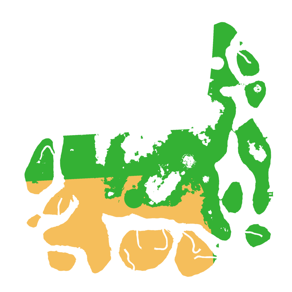 Biome Rust Map: Procedural Map, Size: 4000, Seed: 6167061