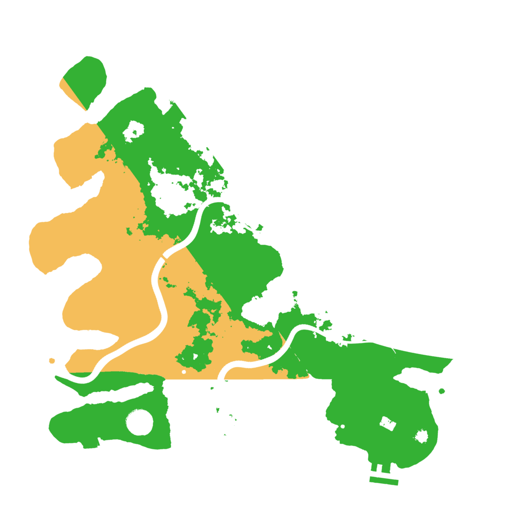 Biome Rust Map: Procedural Map, Size: 3550, Seed: 53538