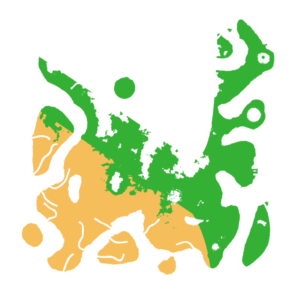 Biome Rust Map: Procedural Map, Size: 3800, Seed: 407449