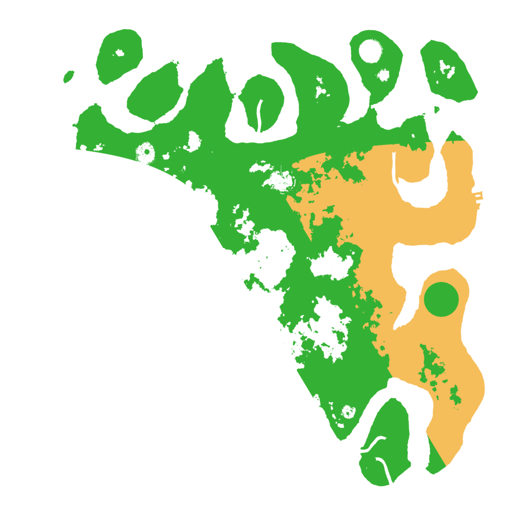 Biome Rust Map: Procedural Map, Size: 4000, Seed: 1457102777
