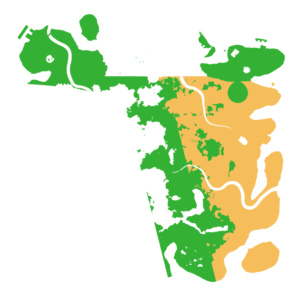 Biome Rust Map: Procedural Map, Size: 4000, Seed: 582534