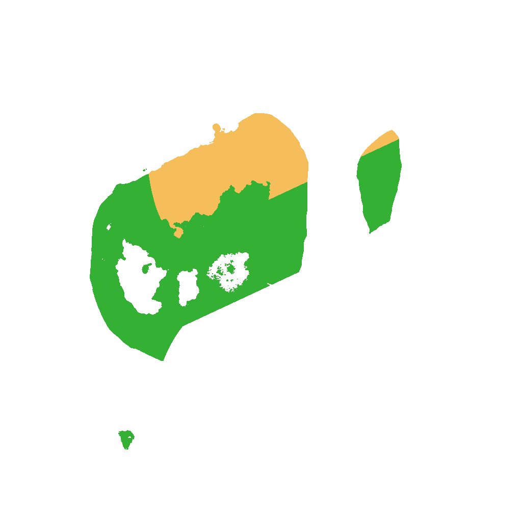 Biome Rust Map: Procedural Map, Size: 1500, Seed: 687415