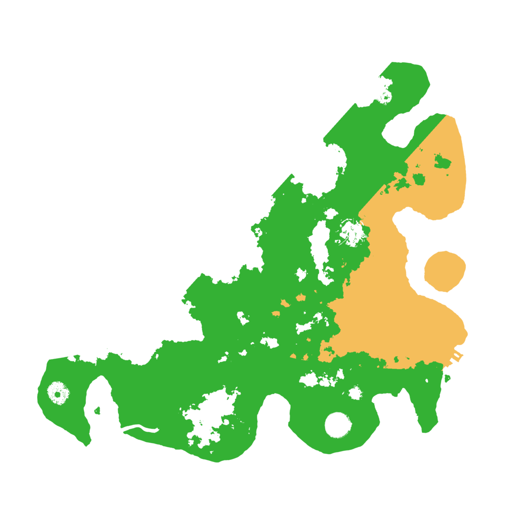 Biome Rust Map: Procedural Map, Size: 3500, Seed: 2665134