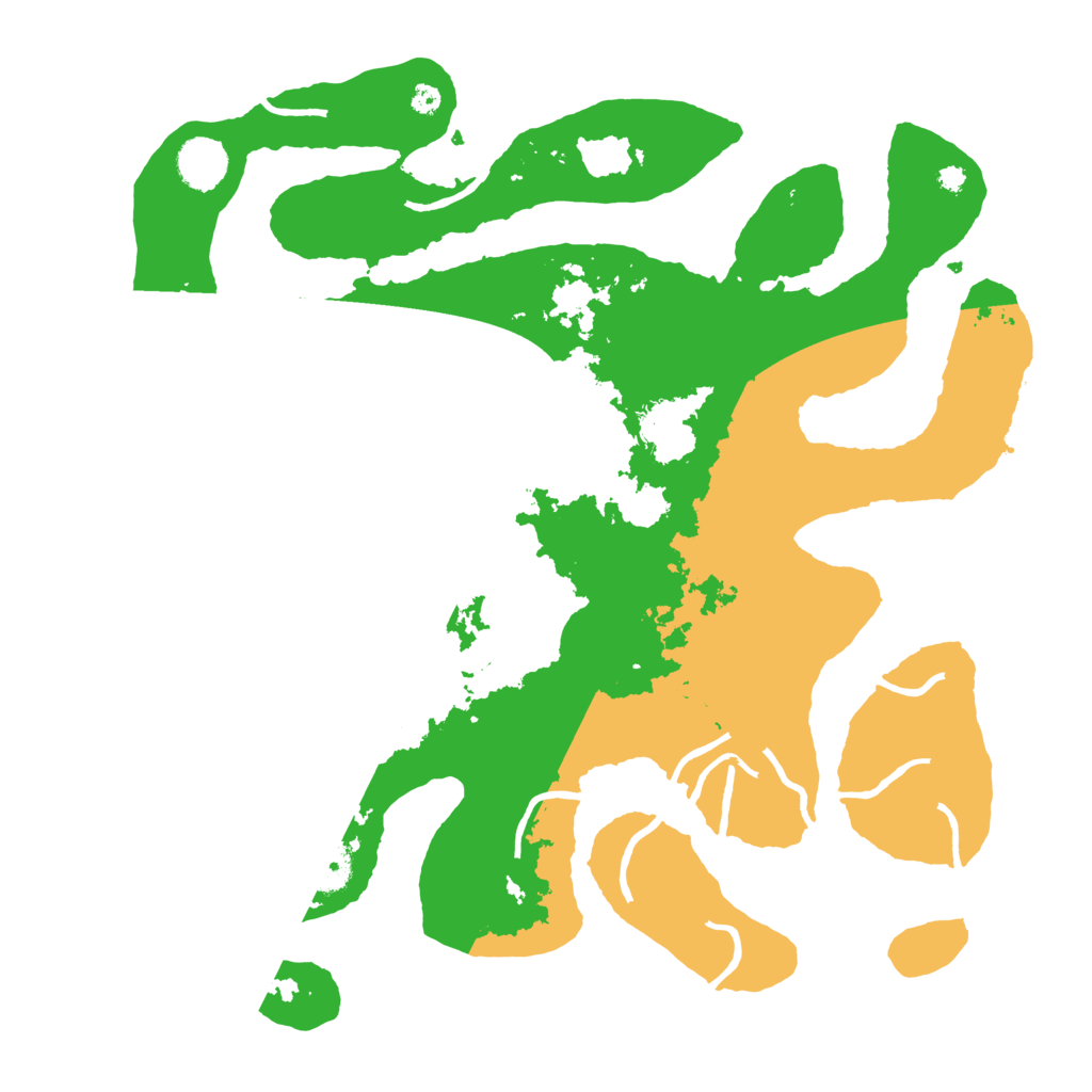 Biome Rust Map: Procedural Map, Size: 3800, Seed: 3561541