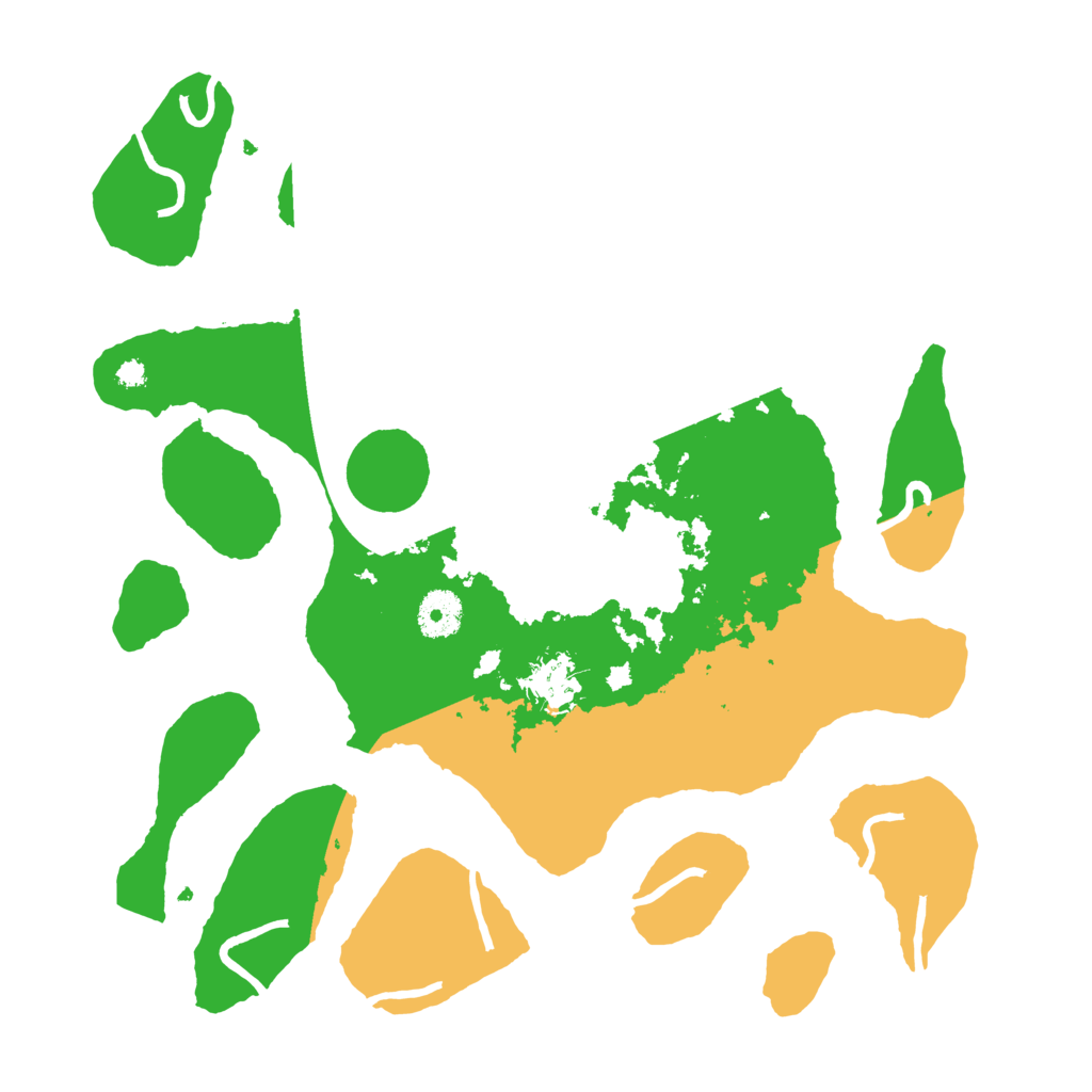 Biome Rust Map: Procedural Map, Size: 3550, Seed: 159202