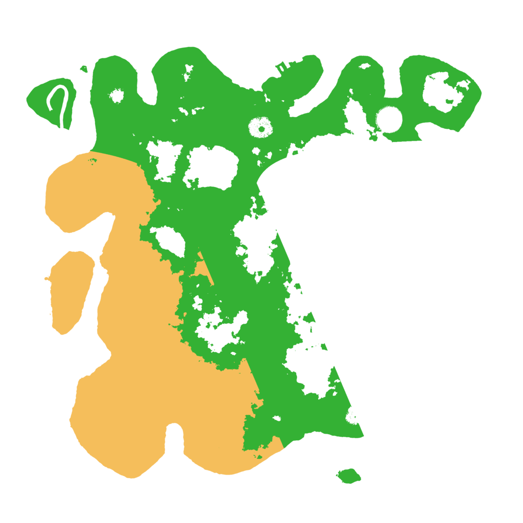 Biome Rust Map: Procedural Map, Size: 3500, Seed: 3583674