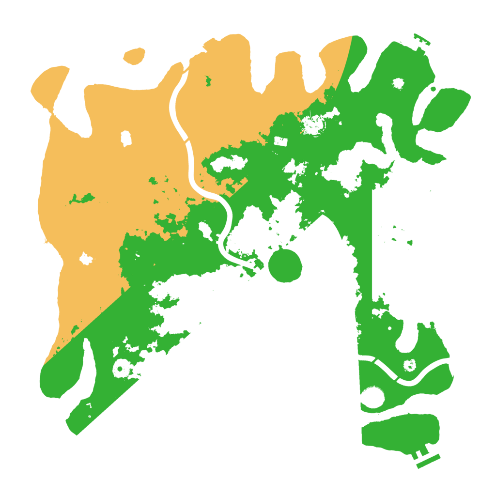 Biome Rust Map: Procedural Map, Size: 4000, Seed: 849918