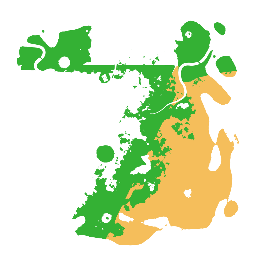 Biome Rust Map: Procedural Map, Size: 4000, Seed: 816793