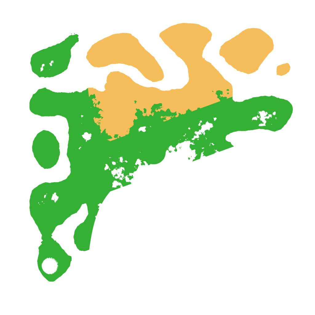 Biome Rust Map: Barren, Size: 3500, Seed: 5456200