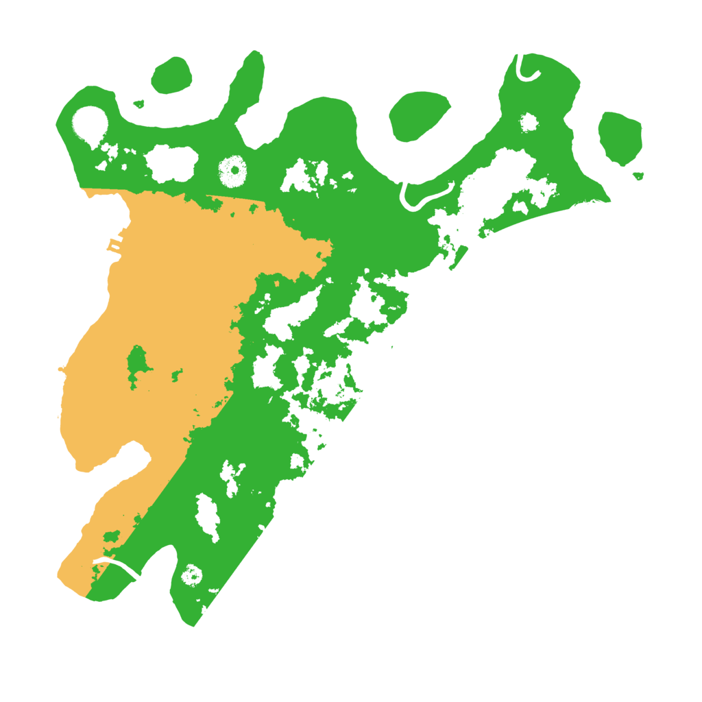 Biome Rust Map: Procedural Map, Size: 3500, Seed: 556729
