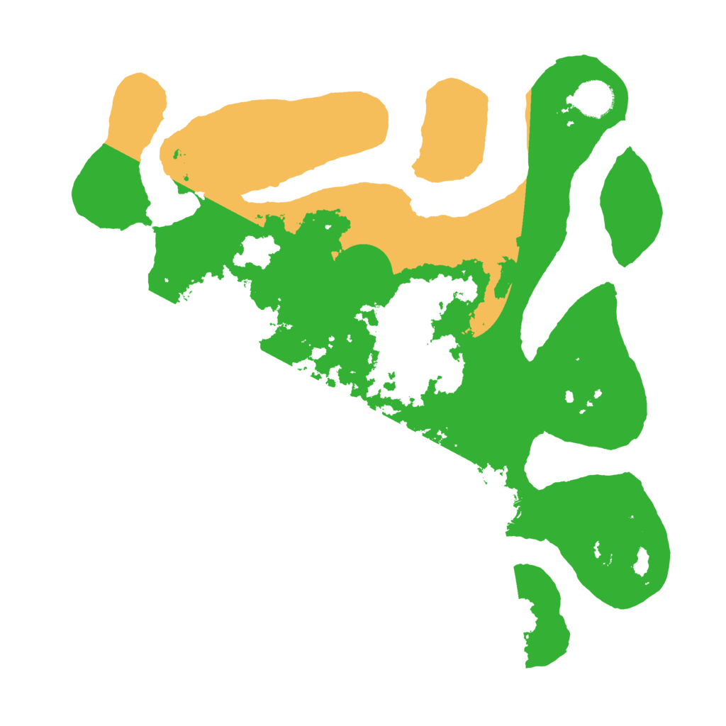 Biome Rust Map: Barren, Size: 3500, Seed: 3794966