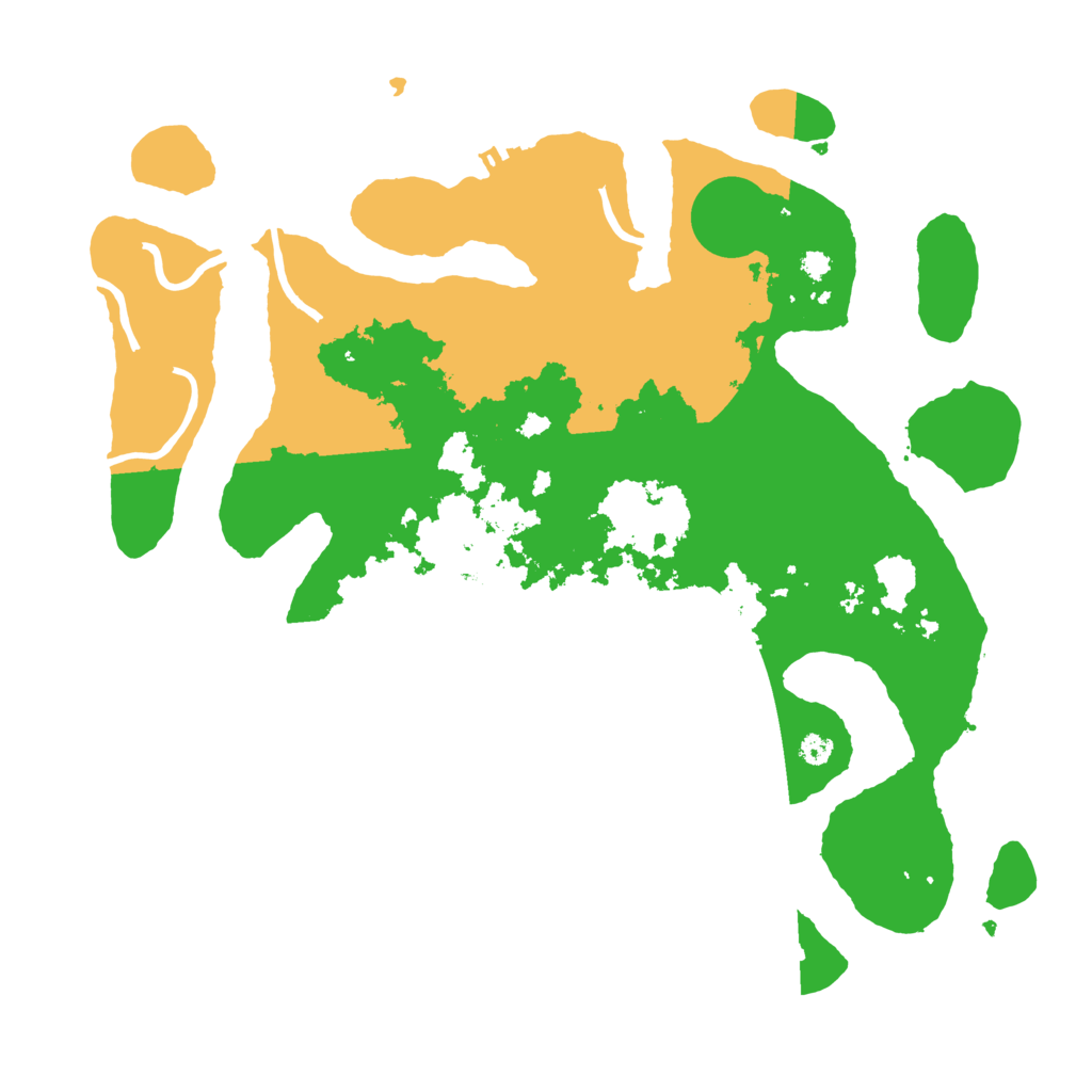 Biome Rust Map: Procedural Map, Size: 3550, Seed: 944639