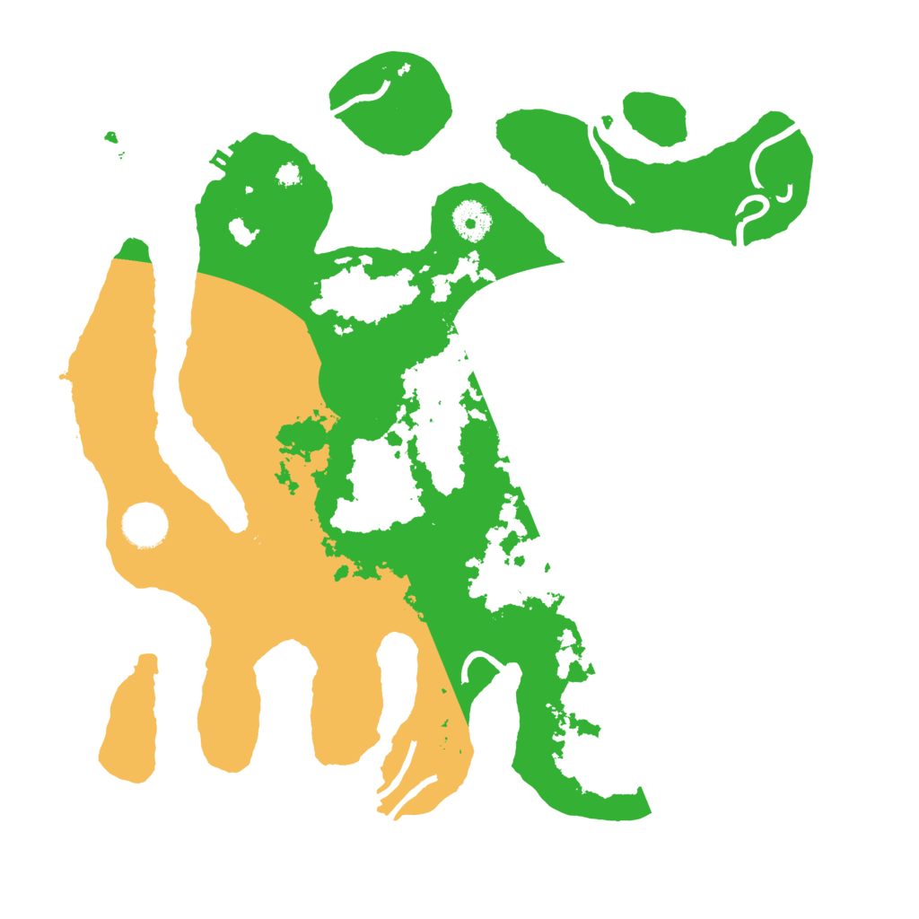 Biome Rust Map: Procedural Map, Size: 3550, Seed: 672850