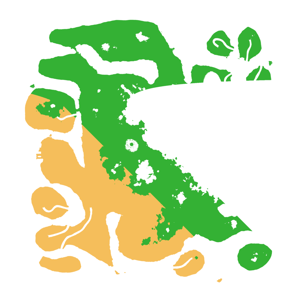 Biome Rust Map: Procedural Map, Size: 3500, Seed: 6278759