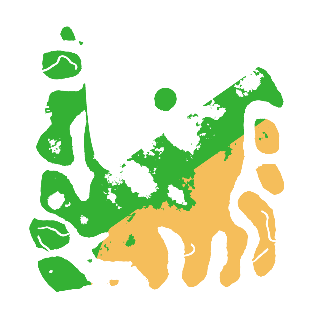 Biome Rust Map: Procedural Map, Size: 3800, Seed: 419419