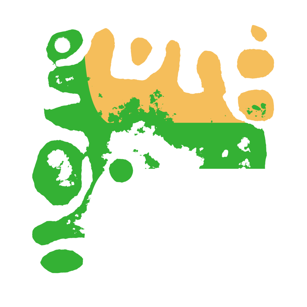 Biome Rust Map: Barren, Size: 3500, Seed: 755234