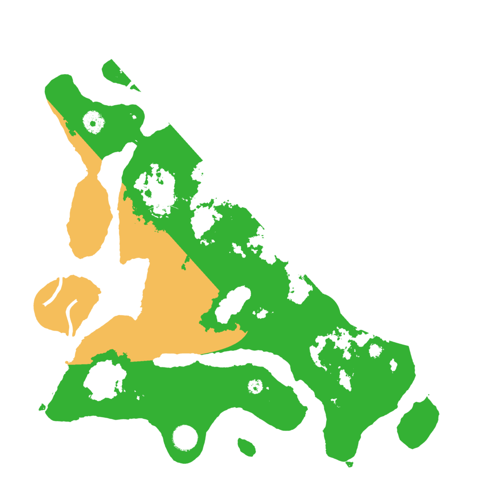 Biome Rust Map: Procedural Map, Size: 3500, Seed: 6127677